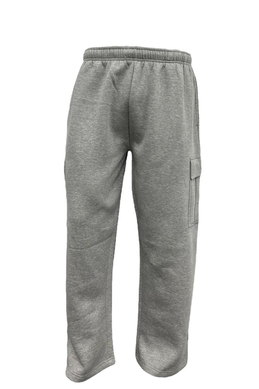 CP33 Grey Melange - Unisex Mega Cargo Pants