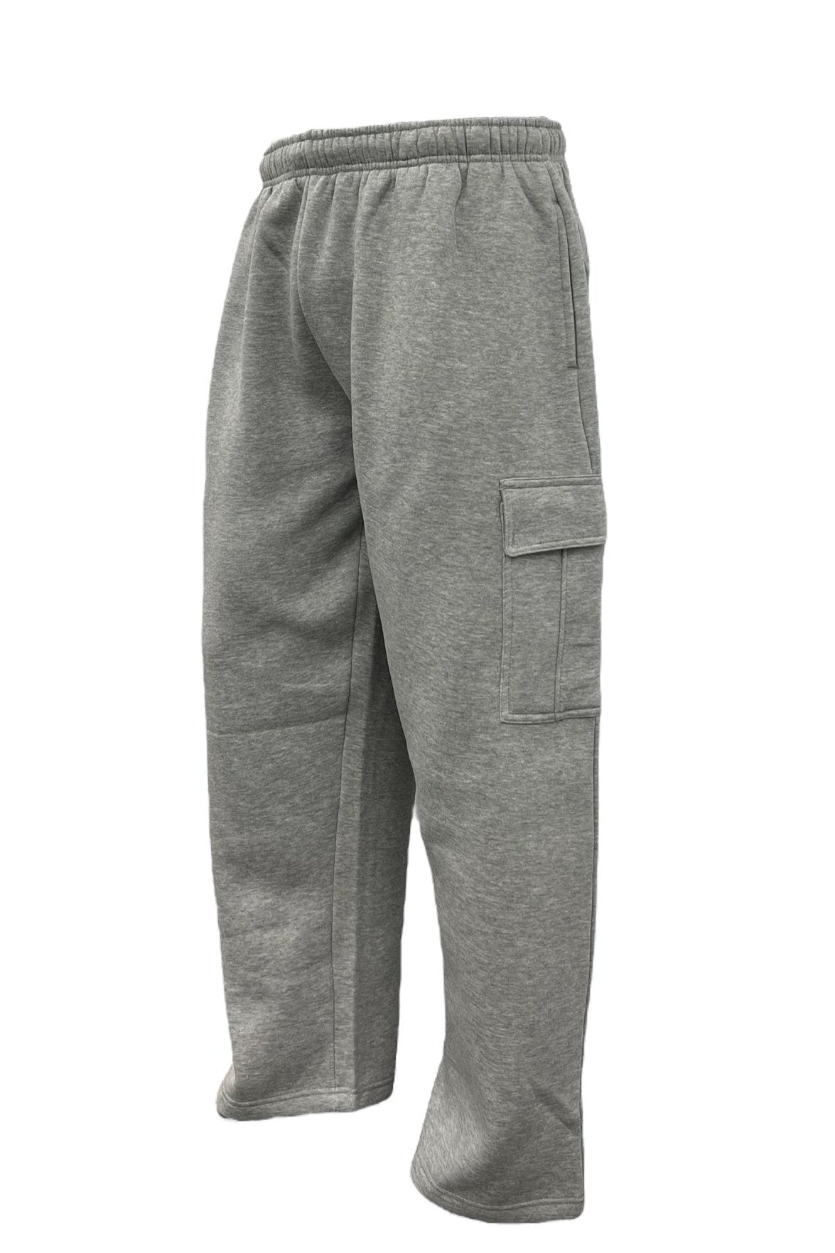 CP33 Grey Melange - Unisex Mega Cargo Pants