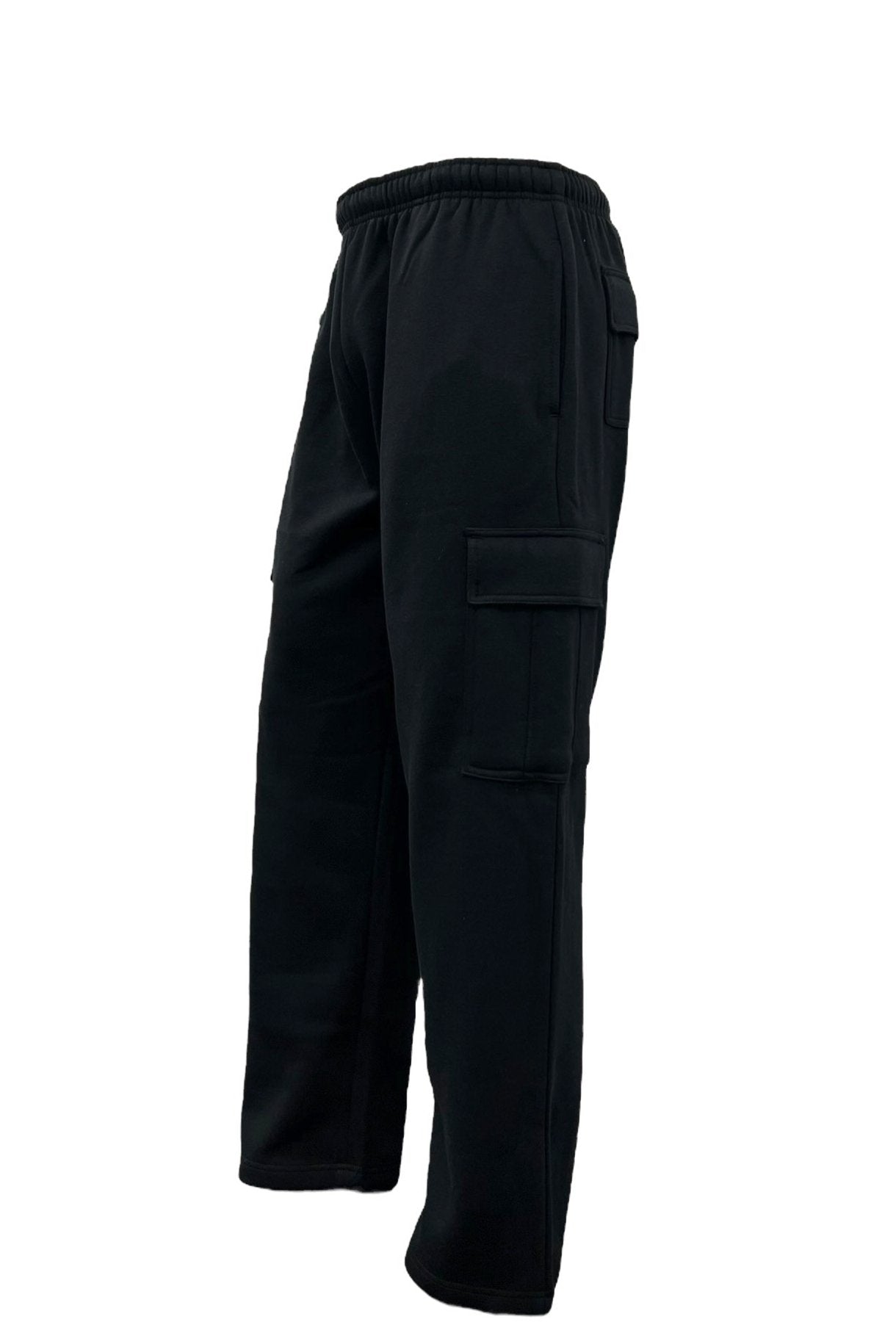 CP33 Black - Unisex Mega Cargo Pants