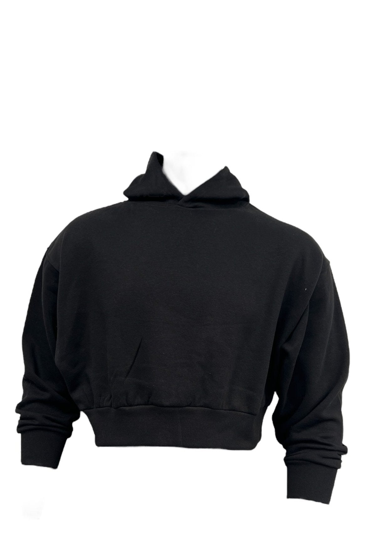 NCH10T Black - Cropped Hoodie